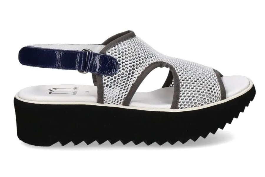 Damen Thierry Rabotin Plateauschuhe | Thierry Rabotin Sandale Ela Luz White (38U00Bd)