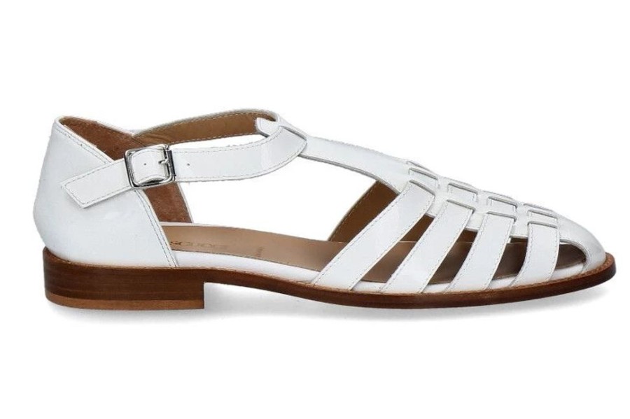 Damen Pascucci Sandalen | Pascucci Ru00F6Mersandale Vernice Bianco