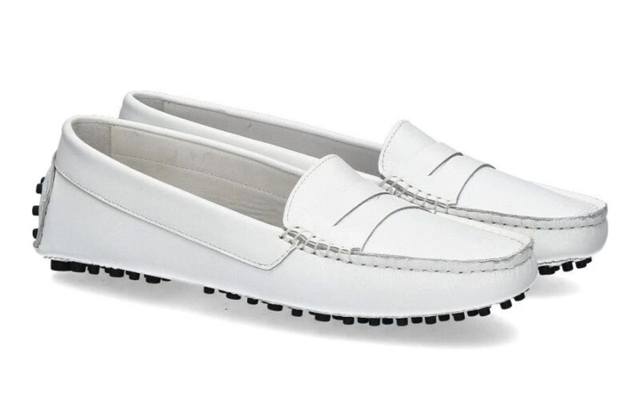 Damen ScarpaRossa Mokassin | Scarparossa Mokassin 3051 Vitello Bianco