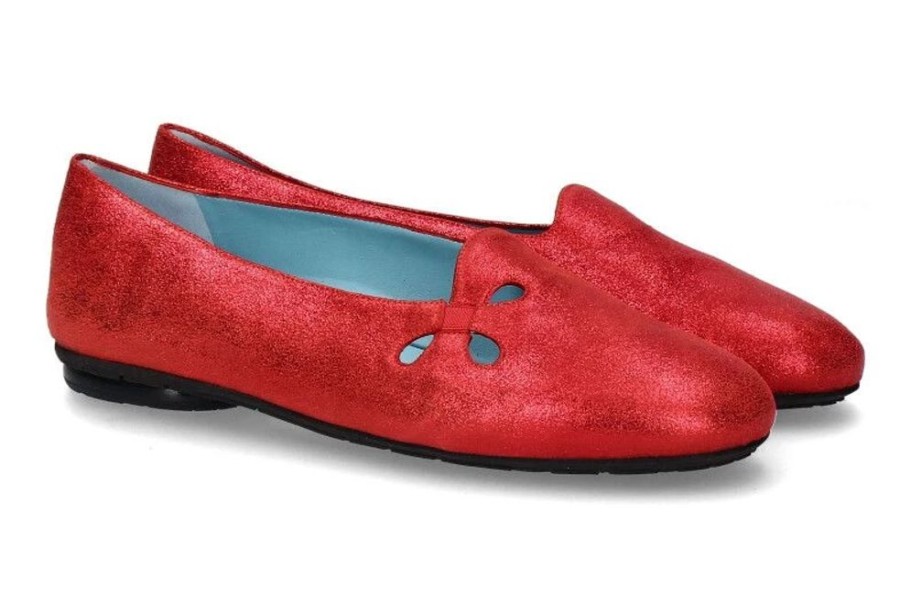 Damen Thierry Rabotin Slipper | Thierry Rabotin Ballerina Galia Etoile Flame Red (40)