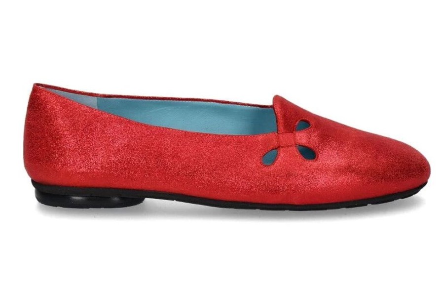 Damen Thierry Rabotin Slipper | Thierry Rabotin Ballerina Galia Etoile Flame Red (40)