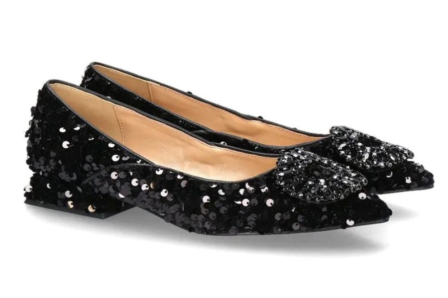 Damen Alma en pena Ballerinas | Alma En Pena Ballerina Lentejuelas Black- Schwarz