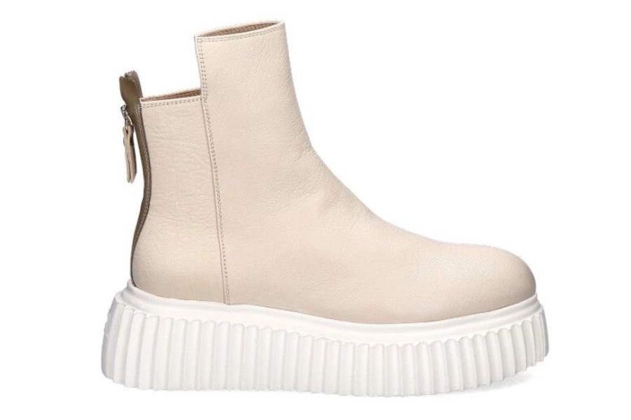 Damen AGL Attilio Giusti Leombruni Booties | Agl Attilio Giusti Leombruni Boots Mally Nappa Ice Milk