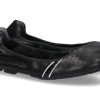 Damen Hogan Ballerinas | Hogan Ballerina Argento Nero Lucide (41)