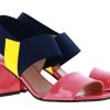 Damen Pollini Sandalen | Pollini Sandalette Vernice Sun Ocean (39)