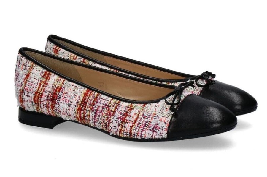 Damen Brunate Ballerinas | Brunate Ballerina Flex Peru Multi Punta Nero