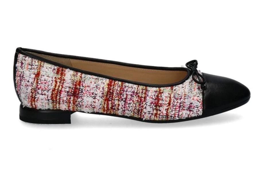 Damen Brunate Ballerinas | Brunate Ballerina Flex Peru Multi Punta Nero