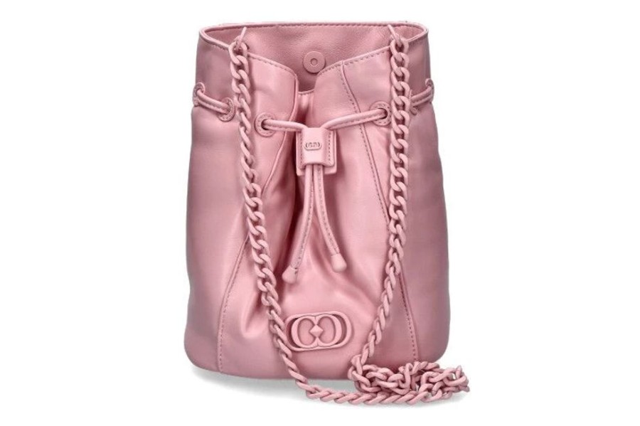 Damen La Carrie Taschen | La Carrie Beuteltasche Deccan Ginger Leather Pink