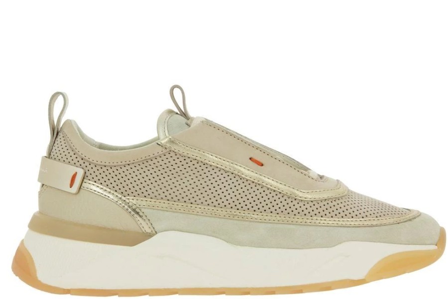 Damen Santoni Sneaker | Santoni Sneaker Innova Beige