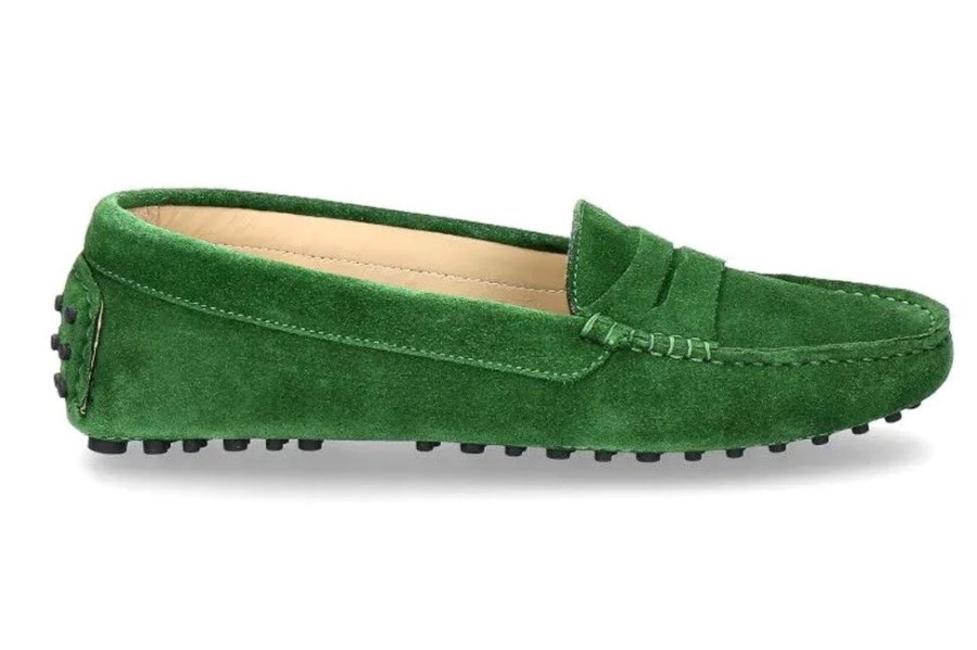 Damen ScarpaRossa Slipper | Scarparossa Damen-Mokassin Gomera Kiwi