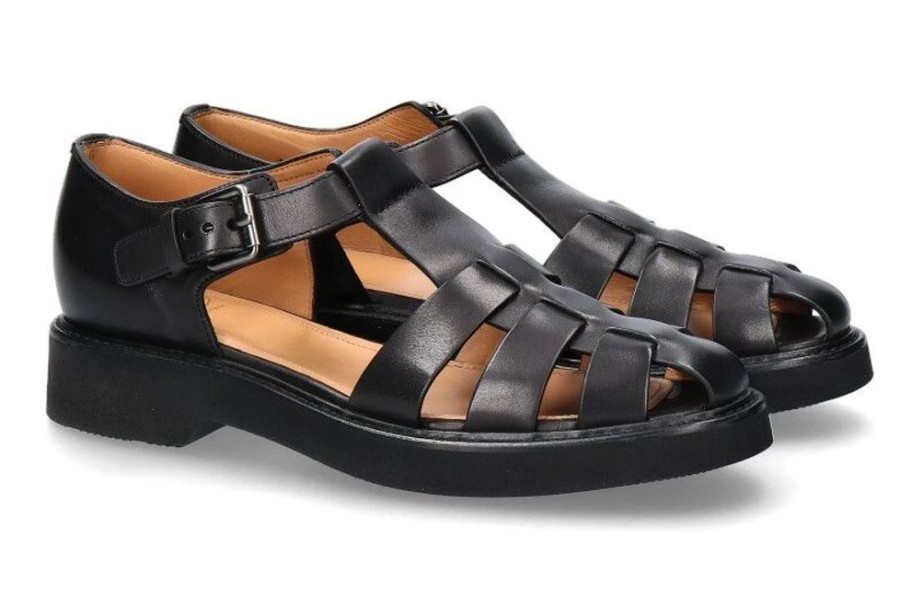 Damen Church's Sandalen | Church'S Sandale Hove Black