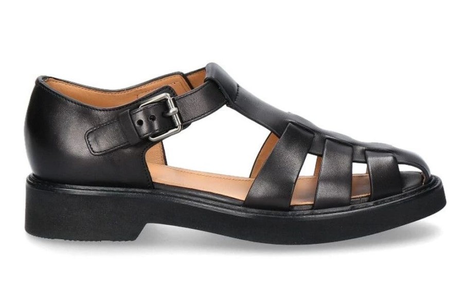 Damen Church's Sandalen | Church'S Sandale Hove Black