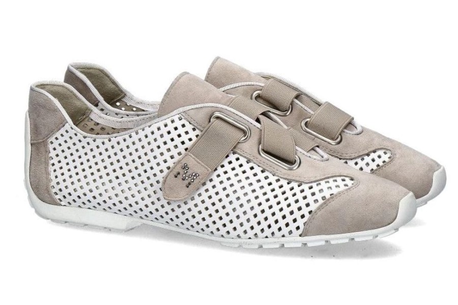 Damen Mania Sneaker | Mania Sneaker Julina Beige Bianco