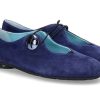 Damen Thierry Rabotin Slipper | Thierry Rabotin Halbschuh Camoscio Cobalt Blue (40)