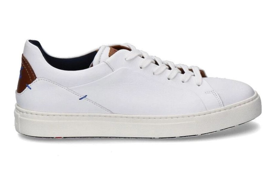 Herren Lloyd Sneakers | Lloyd Sneaker Majuro Melody Crema White Whisky