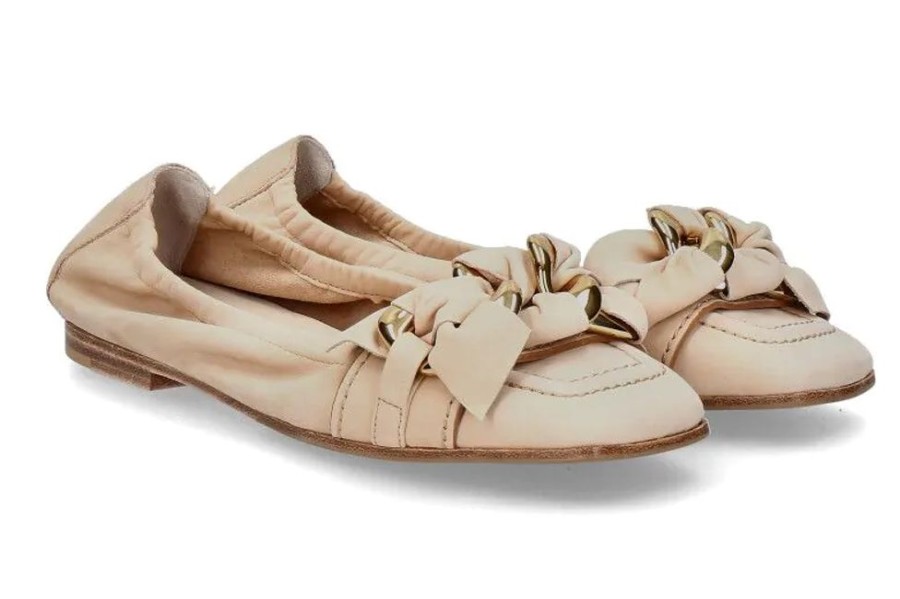 Damen Kennel und Schmenger Ballerinas | Kennel & Schmenger Ballerina Caro Nubuk Caramel