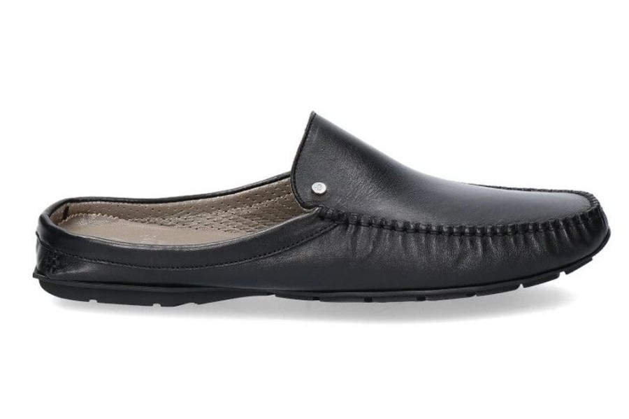 Herren Aldo Brue Offene Schuhe | Aldo Bruu00E8 Mule Nappa Lux Nero