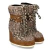 Damen Moon Boot Stiefel | Moon Boot Snowboots Icon Wool Sigaro