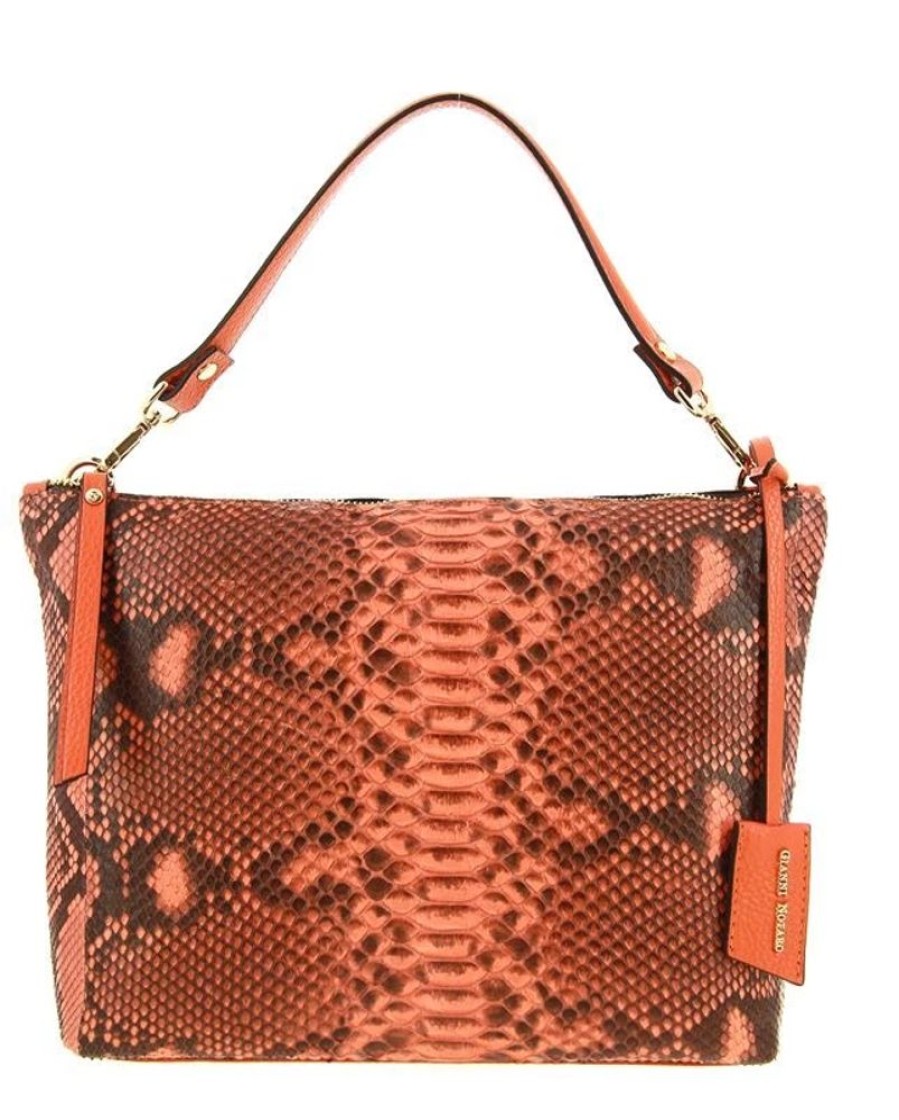 Damen Carol J. Taschen | Carol J. Tasche Pithon Dollaro Orange