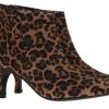 Damen Paul Green Stiefeletten | Paul Green Stiefelette Leopardino Sahara (40U00Bd)