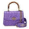 Damen La Carrie Taschen | La Carrie Henkeltasche Leather Violet