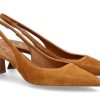 Damen Roberto Festa Pumps | Roberto Festa Slingpumps Arabel Camoscio Wood