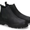 Herren Copenhagen Stiefeletten / Stiefel | Copenhagen Chelsea Boot Cph128M Waxed Nabuc- Black