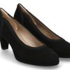 Damen dirndl + bua Dirndl Schuhe | Dirndl + Bua Pumps Ziegenvelour Schwarz (40)