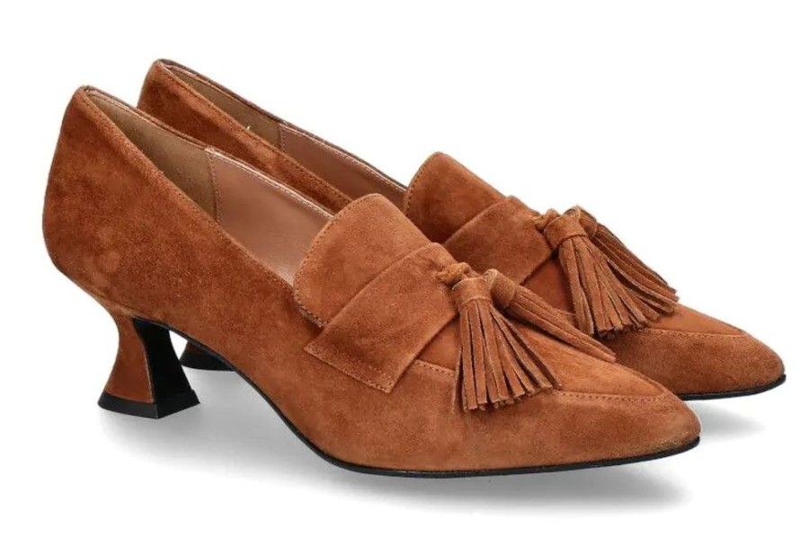 Damen Status Pumps | Satus Pumps Amalfi -Brandy