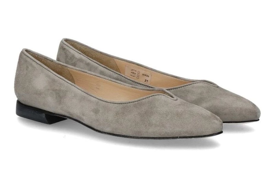 Damen Hassia Slipper | Hassia Slipper Pisa G-Weite Glossleder Platin