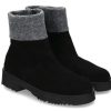 Damen Thierry Rabotin Stiefeletten | Thierry Rabotin Stiefelette Zarude Camoscio Puna -Schwarz/Grau