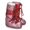 Damen Moon Boot Warmfutter | Moon Boot Snowboot Icon Glitter- Pink