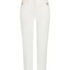 Damen Cambio Hosen | Cambio Stoffhose Paris Pale Ivory- Naturweiss