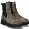 Damen Marc O'Polo Stiefeletten | Marc O'Polo Stiefelette Suede Oliv