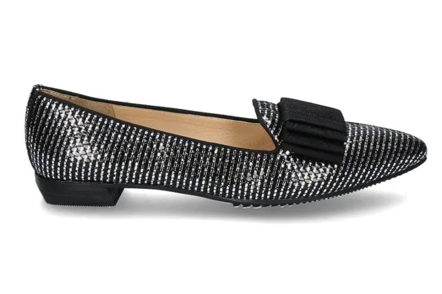 Damen Brunate Ballerinas | Brunate Ballerina Bet Silver Nero