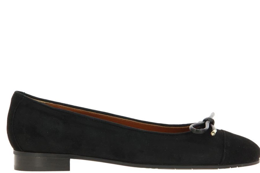 Damen ScarpaRossa Ballerinas | Scarparossa Ballerina Camoscio Nero