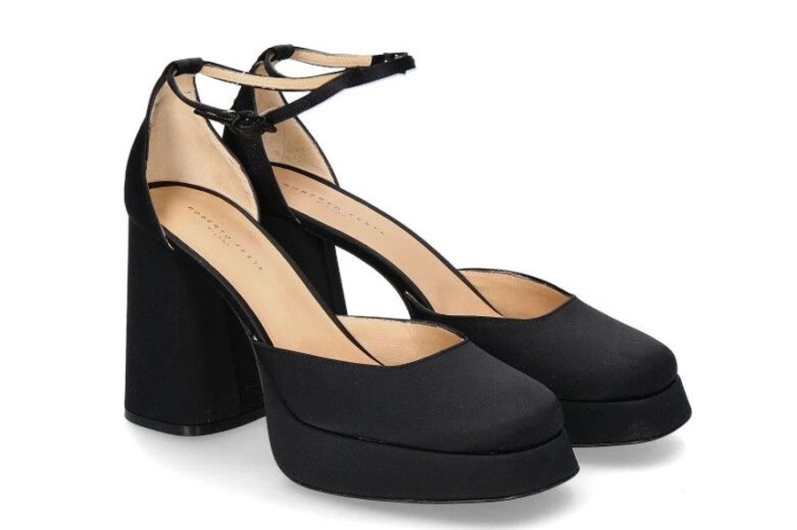 Damen Roberto Festa Plateauschuhe | Roberto Festa Plateaupumps Nicla Raso Nero