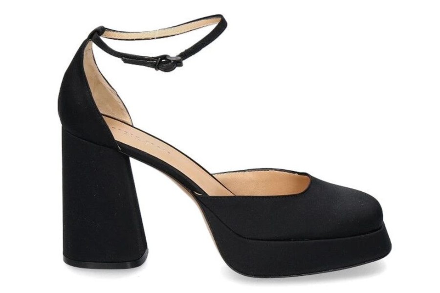 Damen Roberto Festa Plateauschuhe | Roberto Festa Plateaupumps Nicla Raso Nero