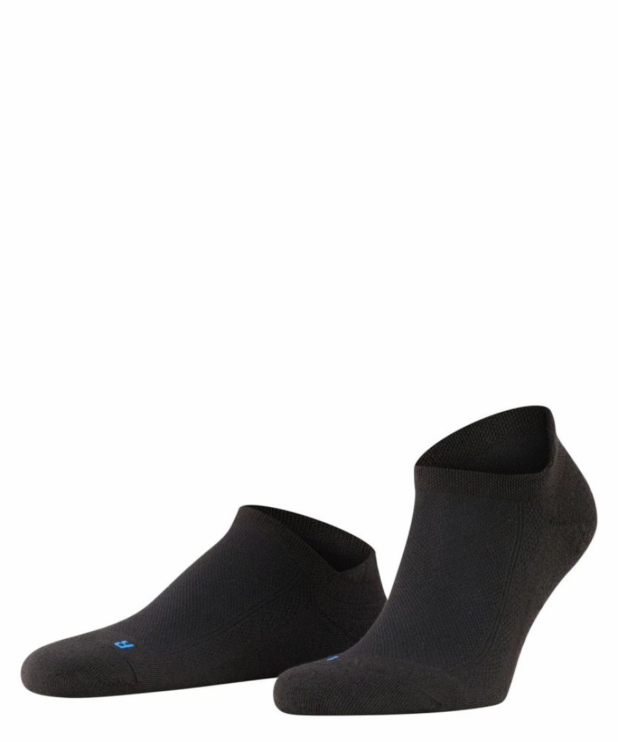 Herren Falke Socken | Falke Cool Kick Unisex Sneakersocken Black