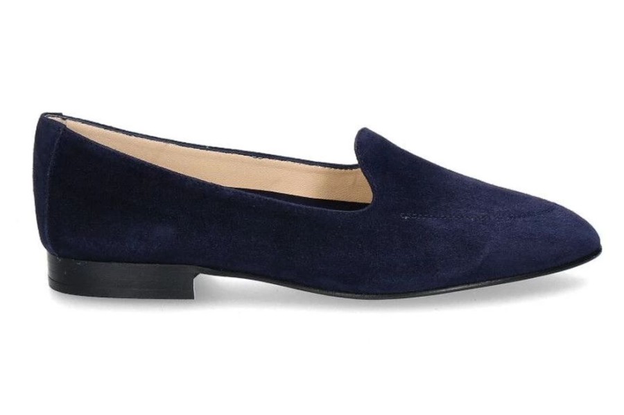 Damen ScarpaRossa Slipper | Scarparossa Slipper Benito Camoscio Blue Navy