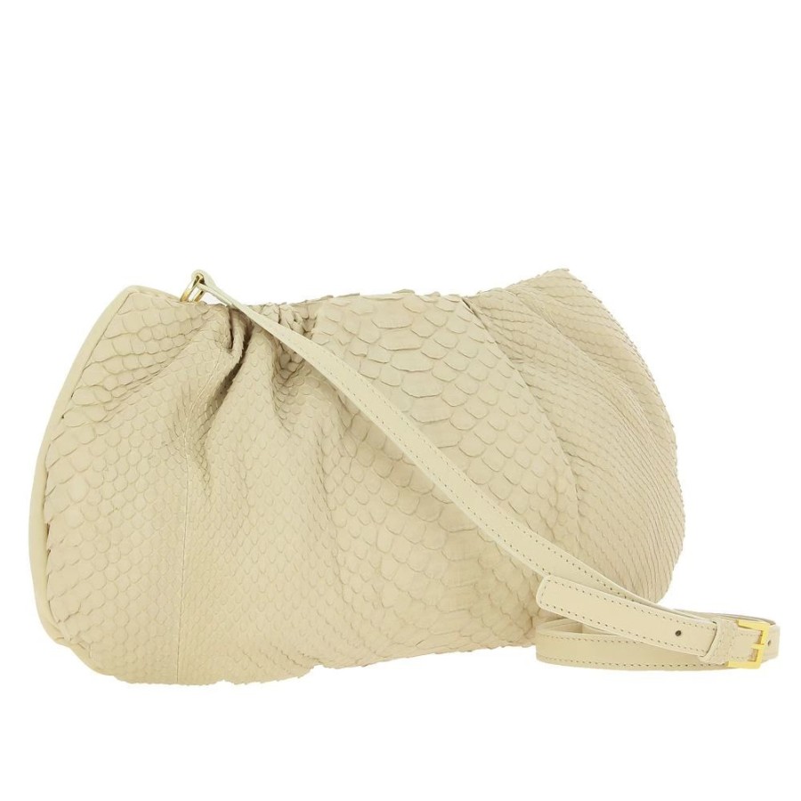 Damen Silvano Biagini Taschen | Silvano Biagini Clutch Pitone Beige