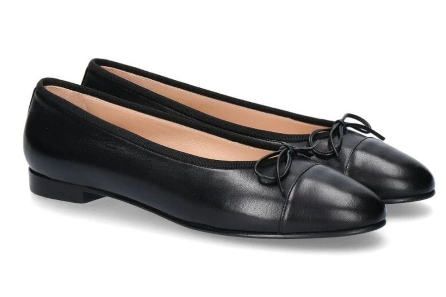 Damen Unu00fctzer Ballerinas | Unu00Fctzer Ballerina Nappa Nero (41U00Bd)