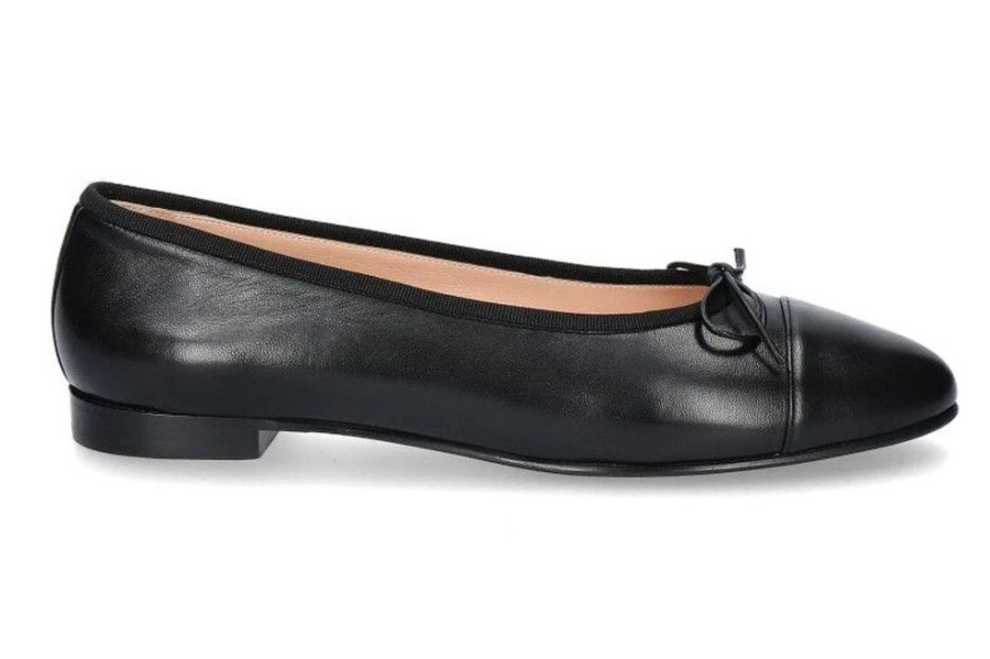 Damen Unu00fctzer Ballerinas | Unu00Fctzer Ballerina Nappa Nero (41U00Bd)