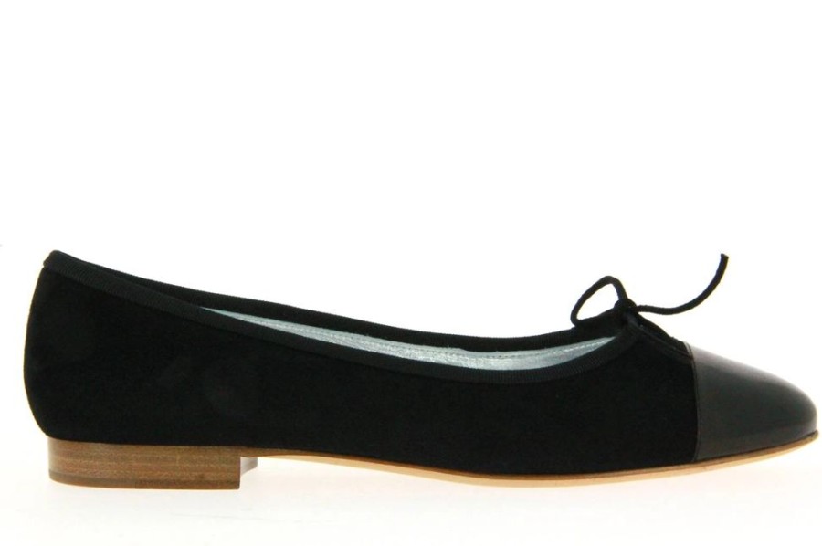 Damen Unu00fctzer Ballerinas | Unu00Fctzer Ballerina Nappa Nera Nero (42U00Bd)