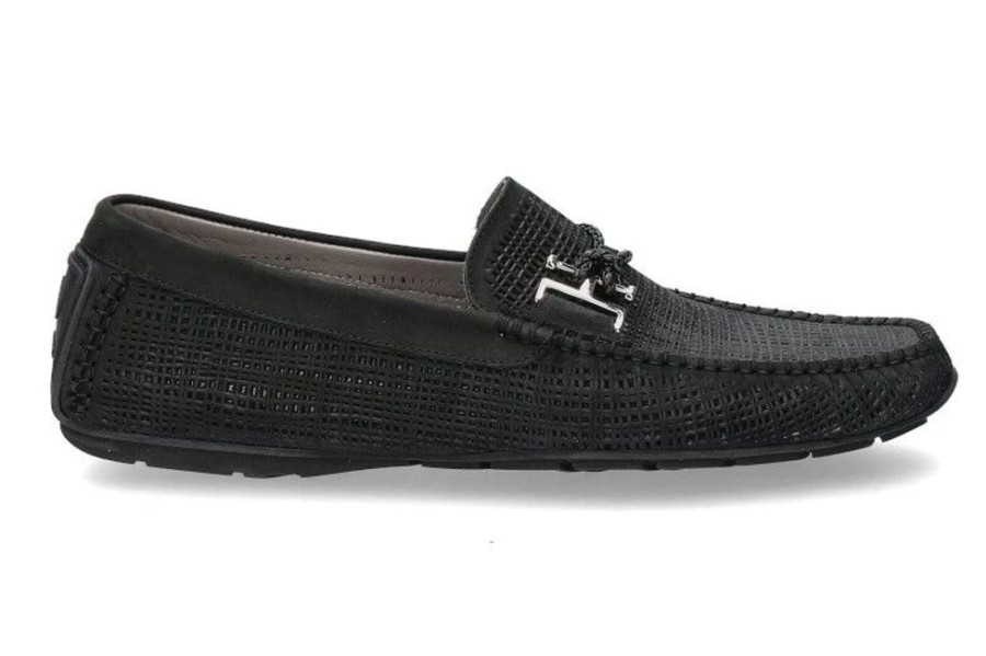 Herren Aldo Brue Mokassins | Aldo Bruu00E8 Mokassin Nabuk Soft Nero Acc