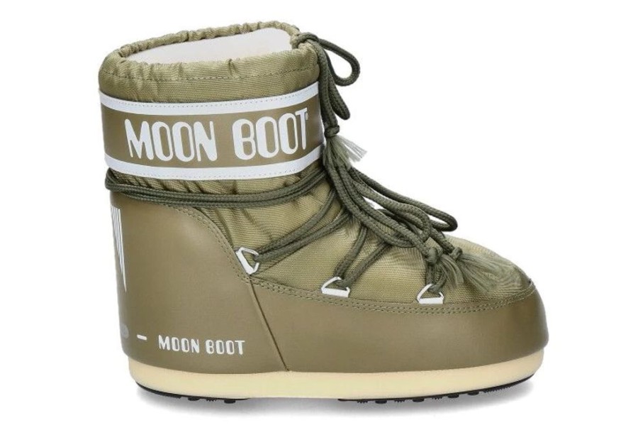 Damen Moon Boot Booties | Moon Boot Snowboots Icon Low Nylon Khaki