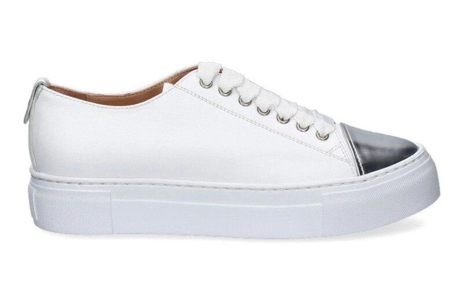 Damen AGL Attilio Giusti Leombruni Sneaker | Attilio Giusti Leombruni Sneaker Mollie Nappa Silver White