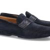 Herren Moreschi Mokassins | Moreschi Mokassin Croazia Blu Scuro