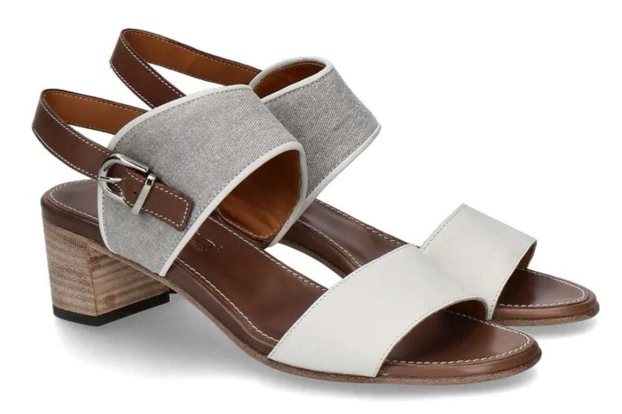 Damen Maretto Sandalen | Maretto Sandalette Ice Denim Grey Tawny