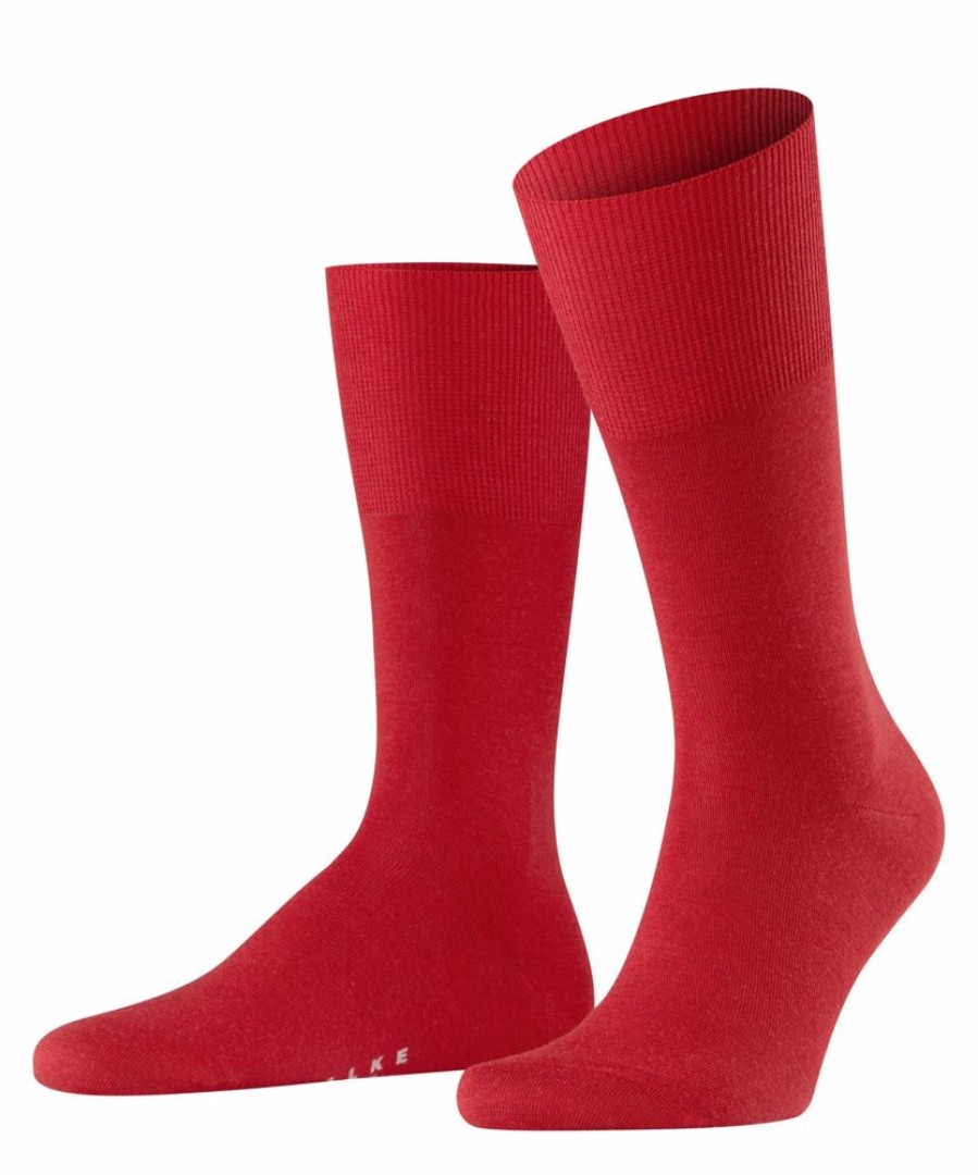 Herren Falke Socken | Falke Airport Herren Socken Red